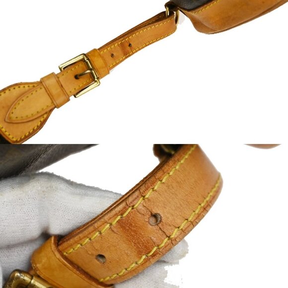 LOUIS VUITTON Montsouris GM Backpack Bag Monogram Leather Brown M51135 11EF273 - Picture 14 of 16